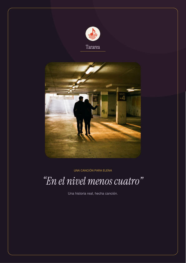 Página 1 del librito de «En el nivel menos cuatro»