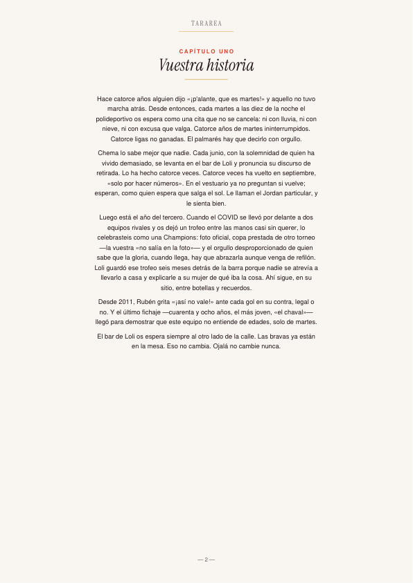 Página 2 del librito